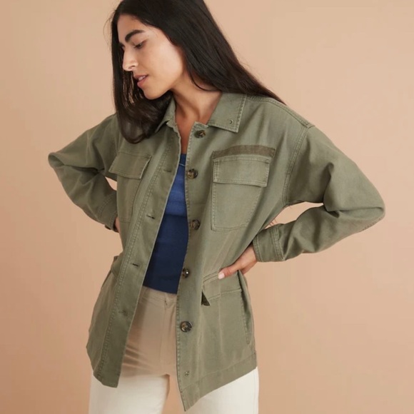 Marine Layer Jackets & Blazers - Marine Layer NWOT Zito Chore Coat Olive